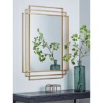 مرايا حائط-معدن-120×140سم-دهبي-DMi-101