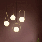 نجفة-معدن و زجاج-100×90-EL 21249