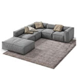 كنبة ركنة-خشب زان-250×75سم-EH-26