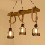 نجفة-معدن و خشب-110×70-EL 21455