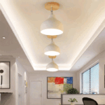 نجفة-معدن و خشب-110×70-EL 21456