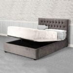 سرير-خشب زان احمر-120×120-D55