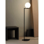 اباجورة-ستيل-130×30سم-أسود-DL-L07