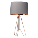 اباجورة-ستيل-30×30سم-روز جولد-DL-A010