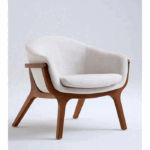 كرسي بذراعين -زان أحمر-60×85سم-E1D119