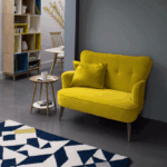 كرسي بذراعين -زان أحمر-70×80سم-E1D139