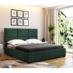 سرير-خشب زان احمر-120×120-F444