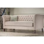 كنبة بثلاث مقاعد -خشب زان- 80×85سم – FFM107