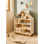 وحدة تخزين- ام دي اف-130×80سم-بيج-HOS601