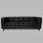 كنبة-إم دي إف-اسود-HM-153