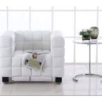 كرسي بذراعين-إم دي إف-ابيض-HM-160