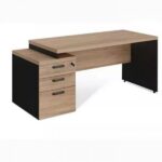 مكتب اداري-إم دي إف-75x120cm-بني-HM-82