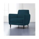 كرسي بذراعين-خشب زان روماني أحمر- 85×70سم – L.a79