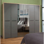 دولاب-إم دي إف-رمادي و بني-RA-D05