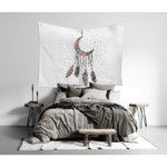 سجاد ديكور حائط-170×130سم-قطيفة-متعددة الألوان-az-011