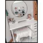 تسريحة-ام دي اف-110×85-ابيض-TD 113