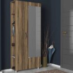 THS-0004-1-خزائن مدخل المنزل- خشبي