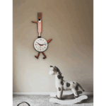 ساعة حائط-ام دي اف-40×40سم-متعددة الالوان-TM 019BR