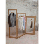 شماعة-خشب زان-170×50-شفاف- AW 82