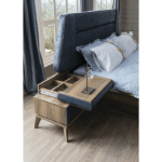 كومود -كونتر-40×60سم-كحلي و بيج-E1D17