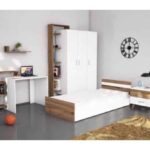 غرفة نوم اطفال – خشب ام دي اف-ابيض و بيج- WM5