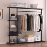 شماعة-معدن-150 X40 سم -أسود-IN1007