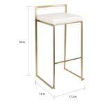 كرسي بار-معدن-85×45سم-CH001