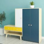 دولاب-خشب إم دي إف+زان-بيج-WW4-1